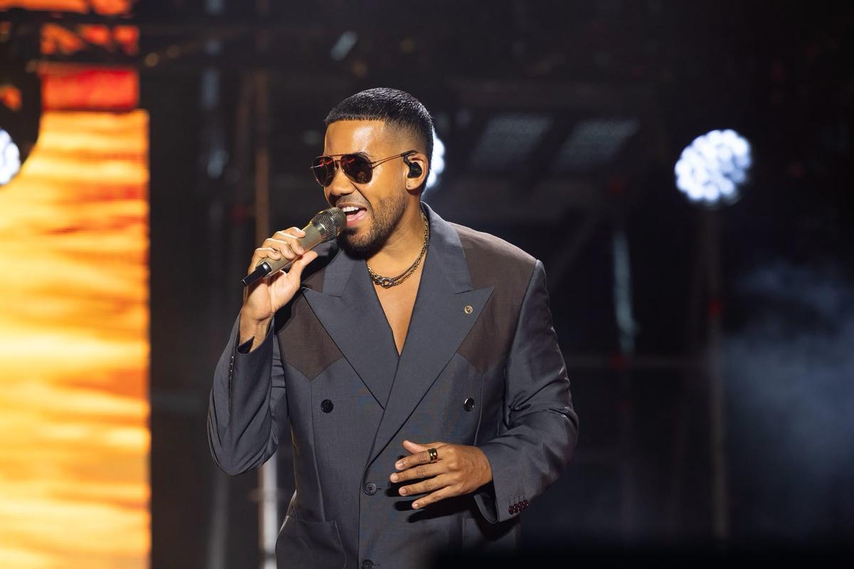 Concierto de Romeo Santos y Prince Royce en el estadio de Cornellà-El Prat