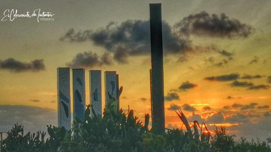 Amanecer Avenida Marítima. Las Palmas de Gran Canaria. Jueves 11/07/2019