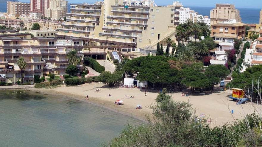 Imagen de una de las playas del Mar Menor