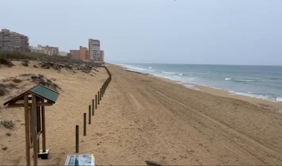 El nuevo "look" de las playas de El Altet y Arenales