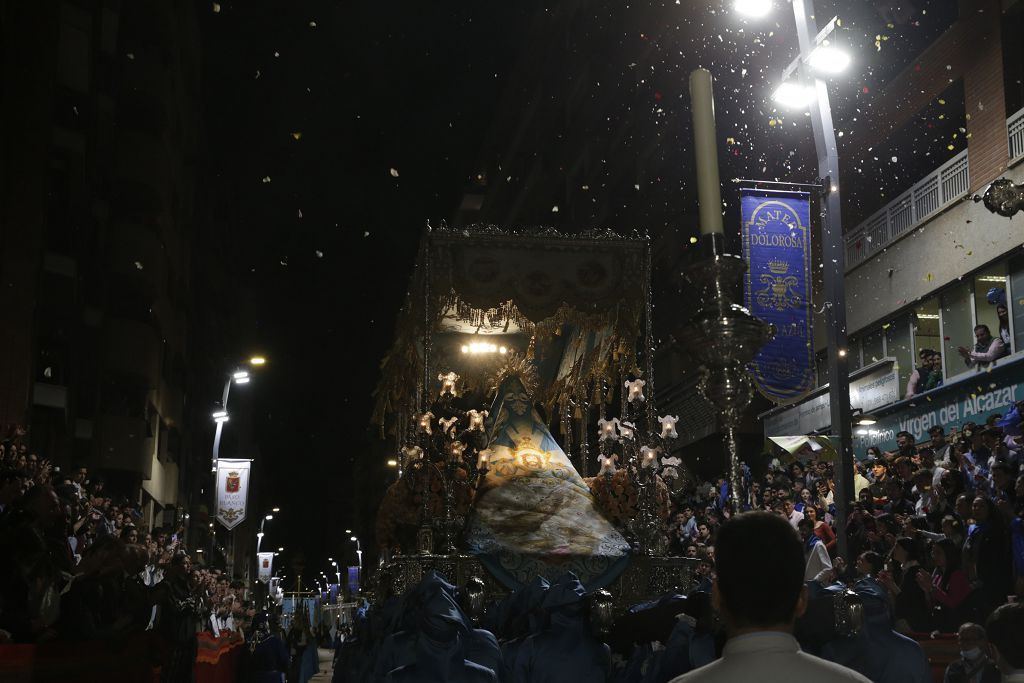 Semana Santa de Lorca 2022: procesión de la Dolorosa