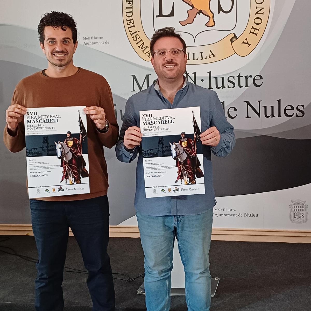Presentación de la nueva edición de la feria medieval de Mascarell.