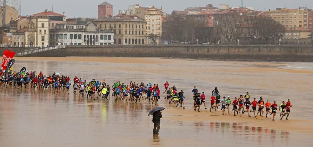 Una carrera épica por los pedreros gijoneses