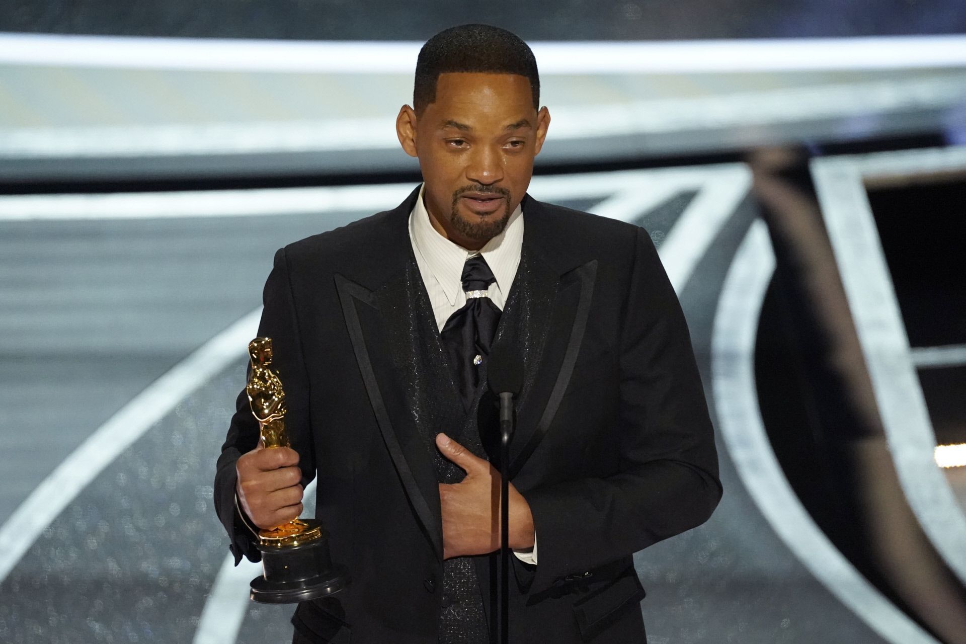Will Smith en la gala de los Premios Oscar 2022
