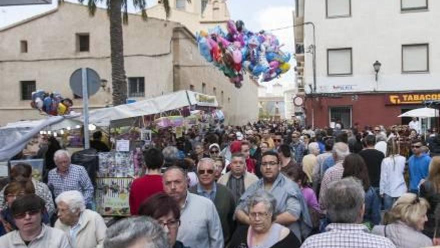 El comercio ambulante de Santa Faz cifra en un 80% la caída de ventas este año