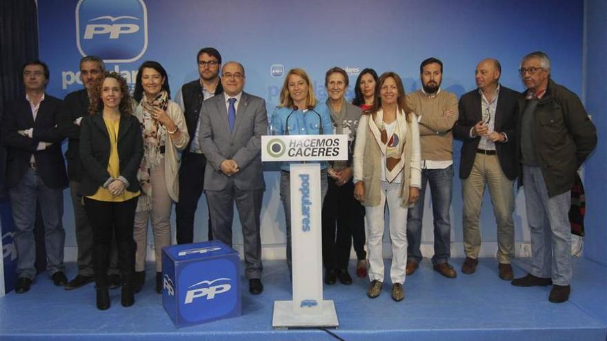 La alcaldesa de Cáceres asegura que su gobierno ha cumplido el 86% del programa electoral