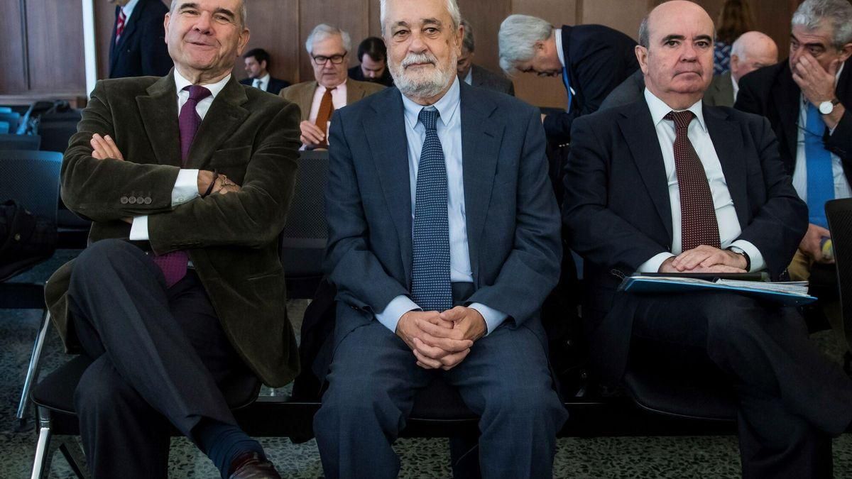 Griñán y Chaves en el juicio por el caso ERE.