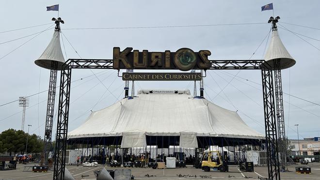 El Cirque du Soleil levanta su carpa en L'Hospitalet con 'Kurios'