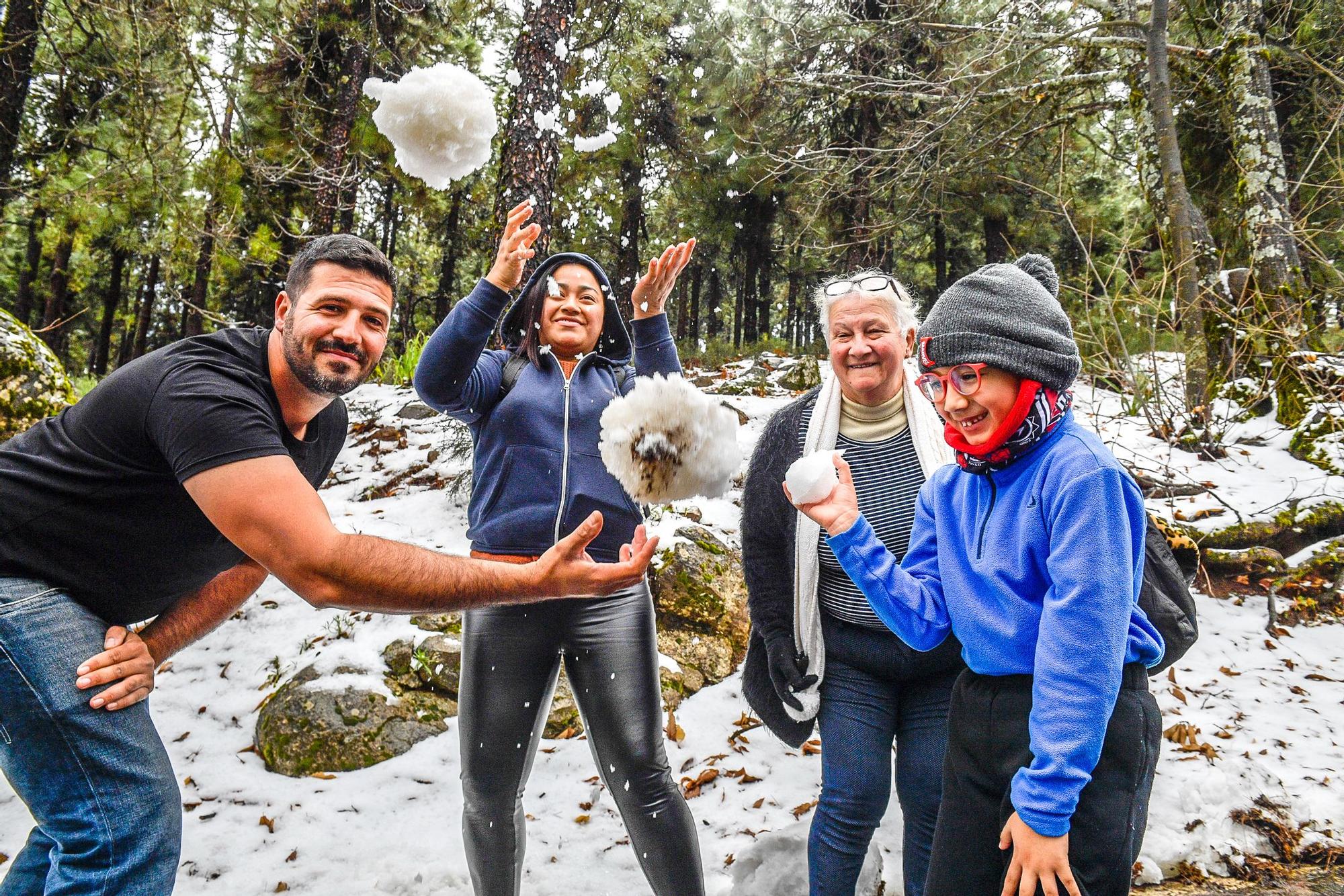 Nevada en Gran Canaria (16/02/23)