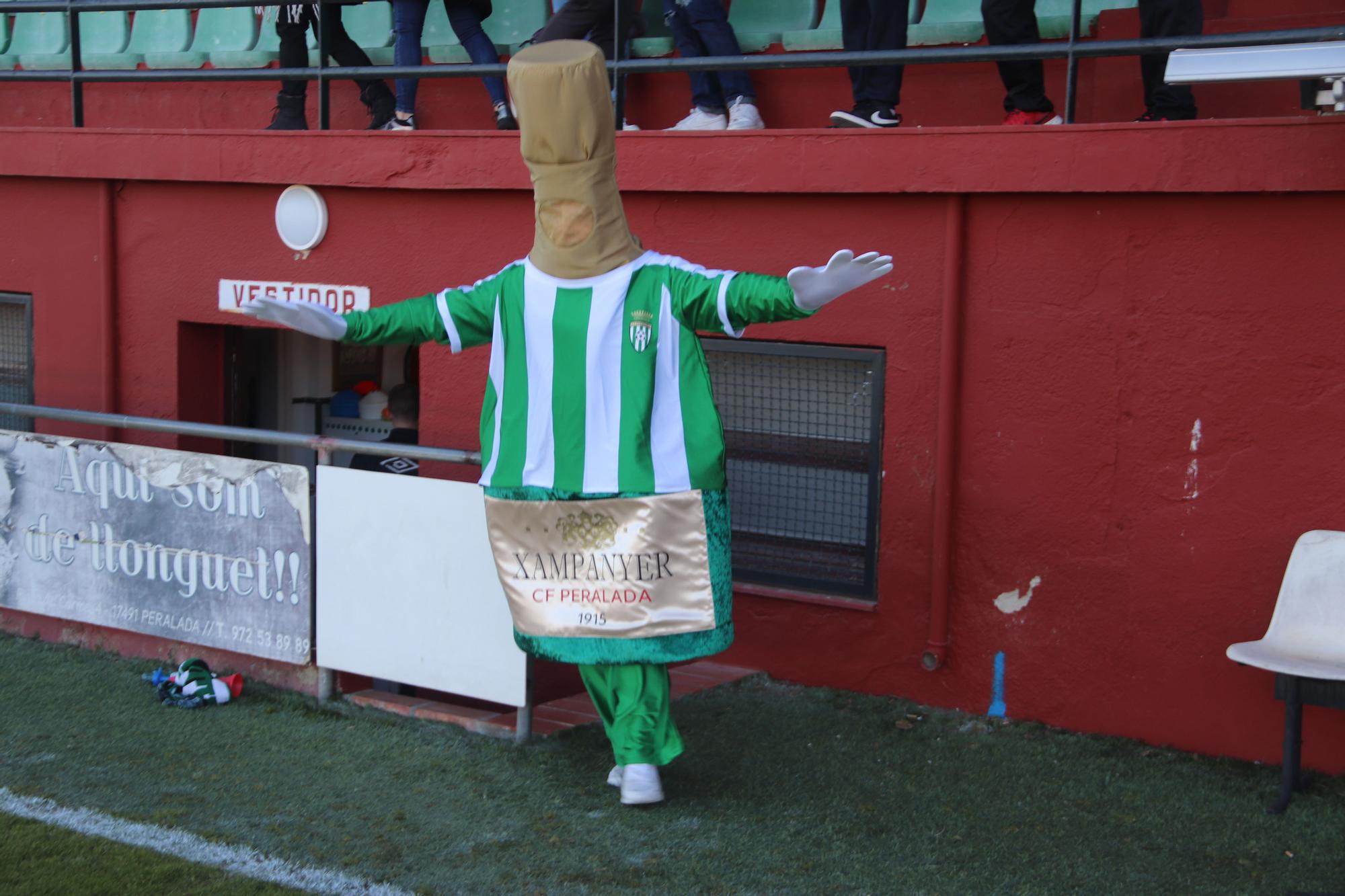 Xampanyer, la nova mascota del CF Peralada