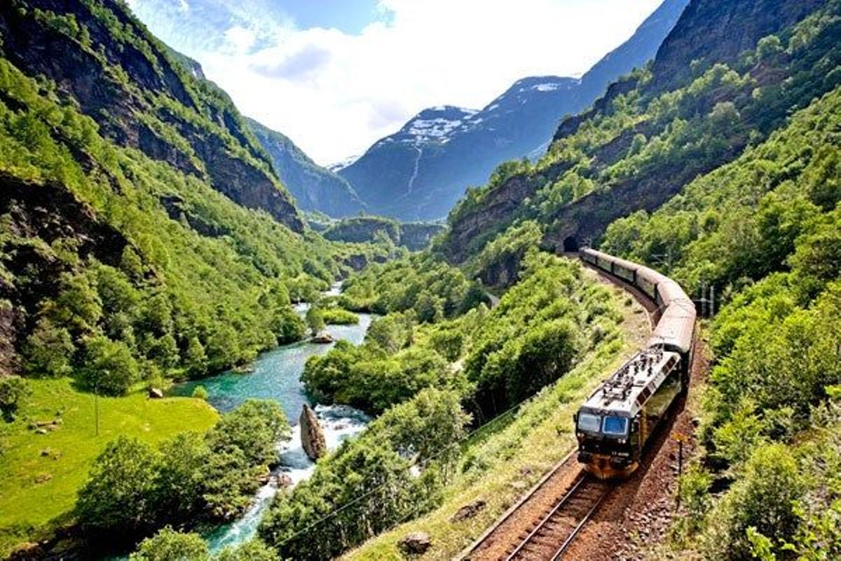 Tren de Oslo-Bergen (Noruega)