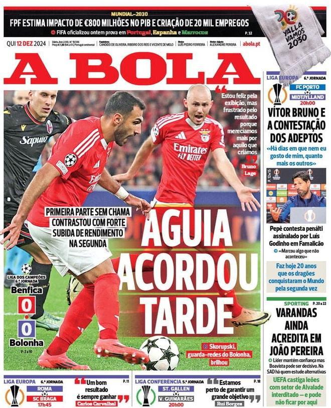 Las portadas de los periódicos deportivos de hoy, jueves 12 de diciembre