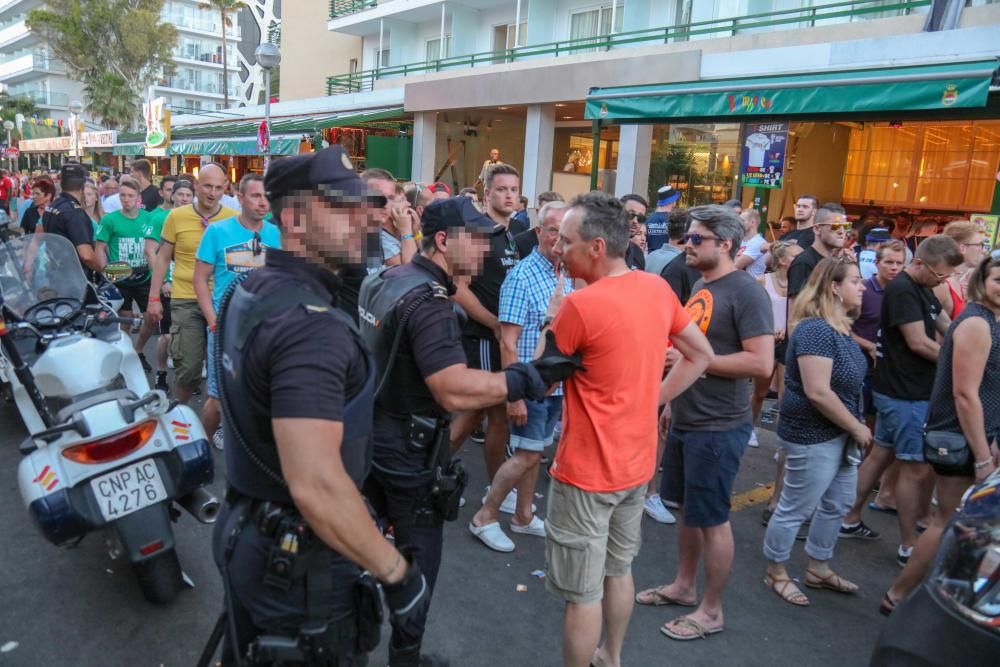 La Policía toma el Bierkönig de Playa de Palma