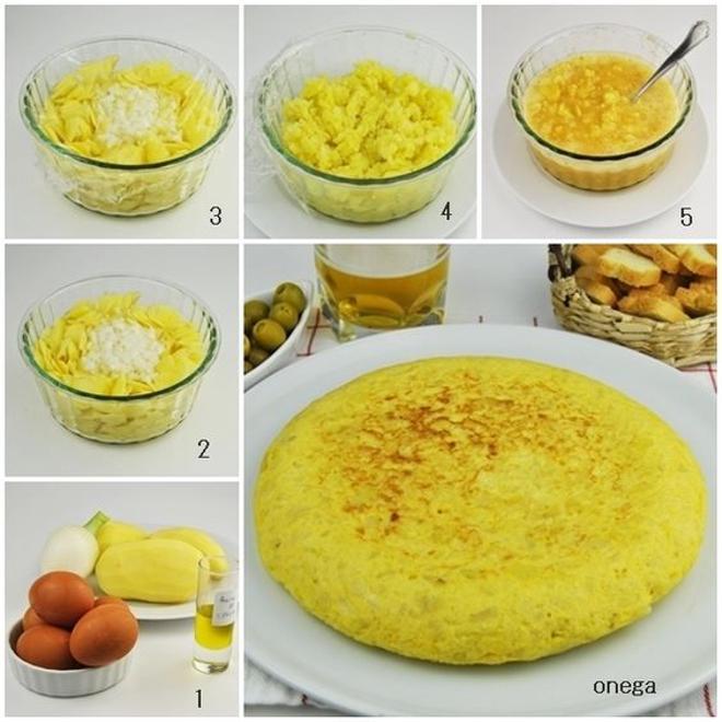 Tortilla de patatas light