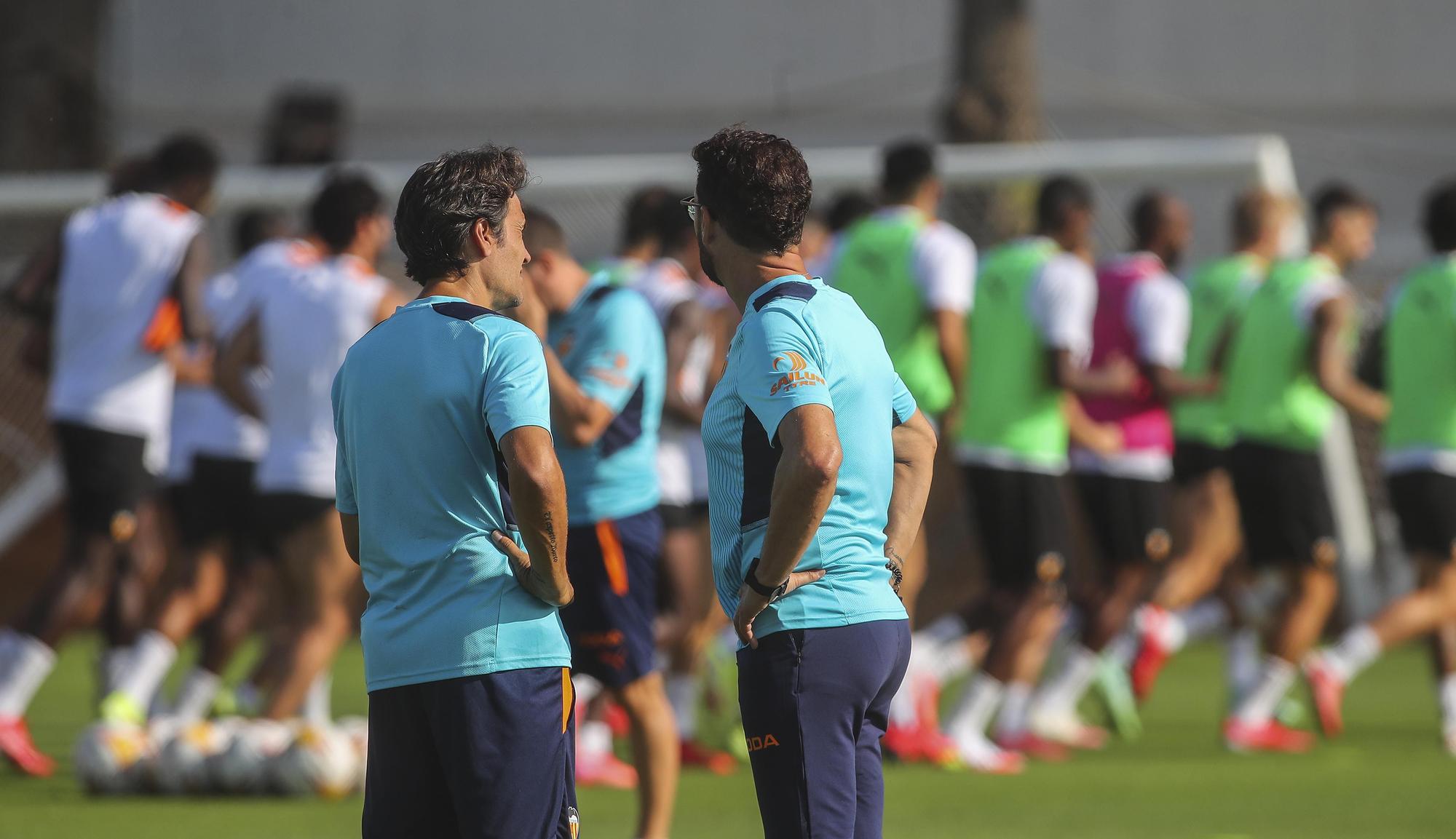 Así ha sido el entrenamiento de hoy del Valencia CF