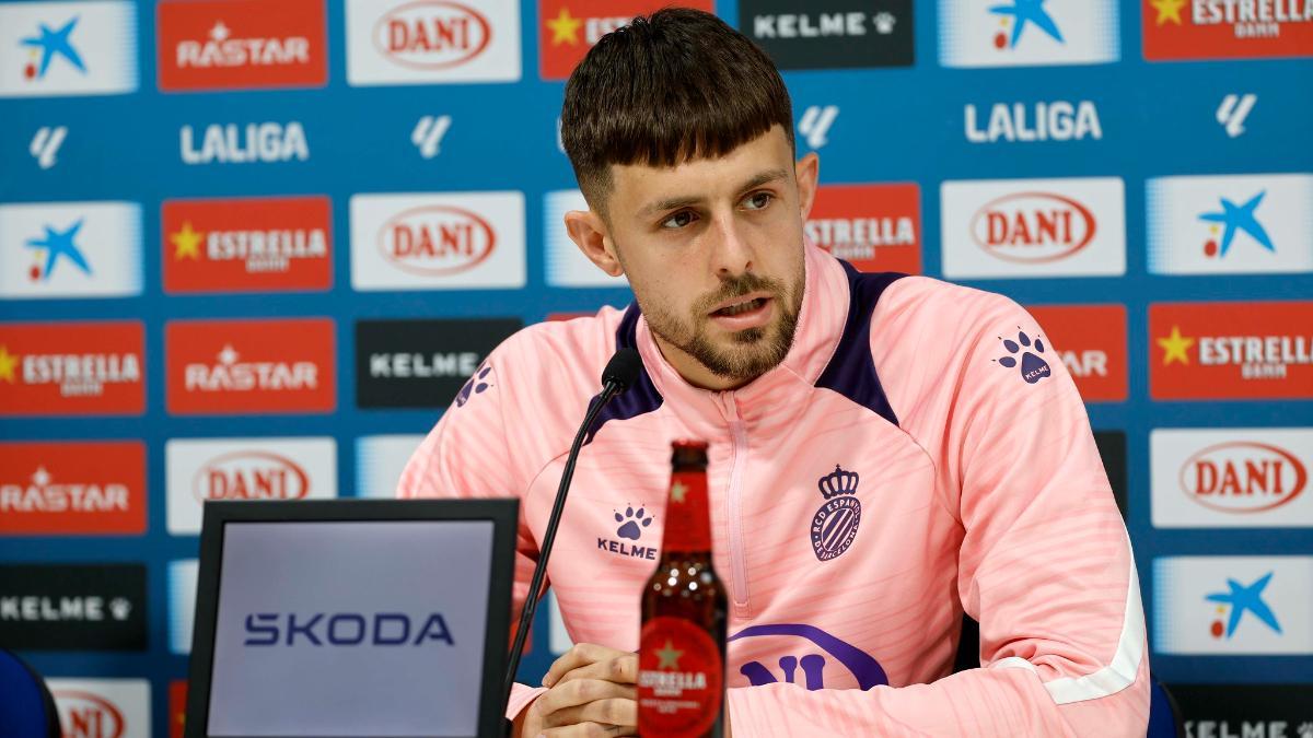 Jofre Carreras, en rueda de prensa