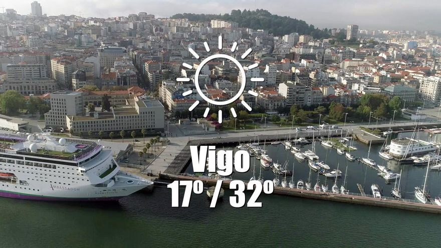 El tiempo en Vigo: previsión meteorológica para hoy, martes 17 de junio