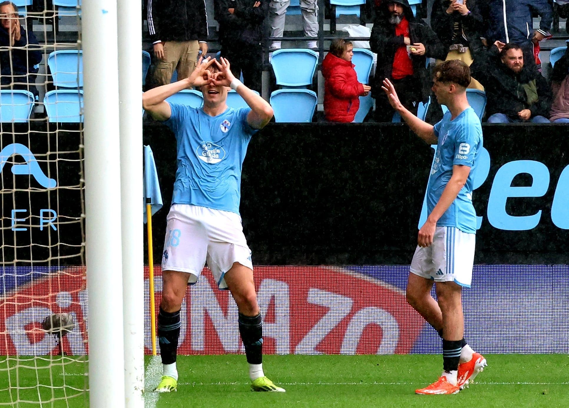 El Celta-Villarreal, en imágenes