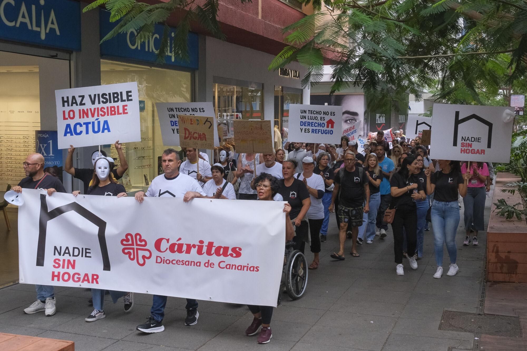 Marcha de Cáritas por el Día de las Personas sin Hogar