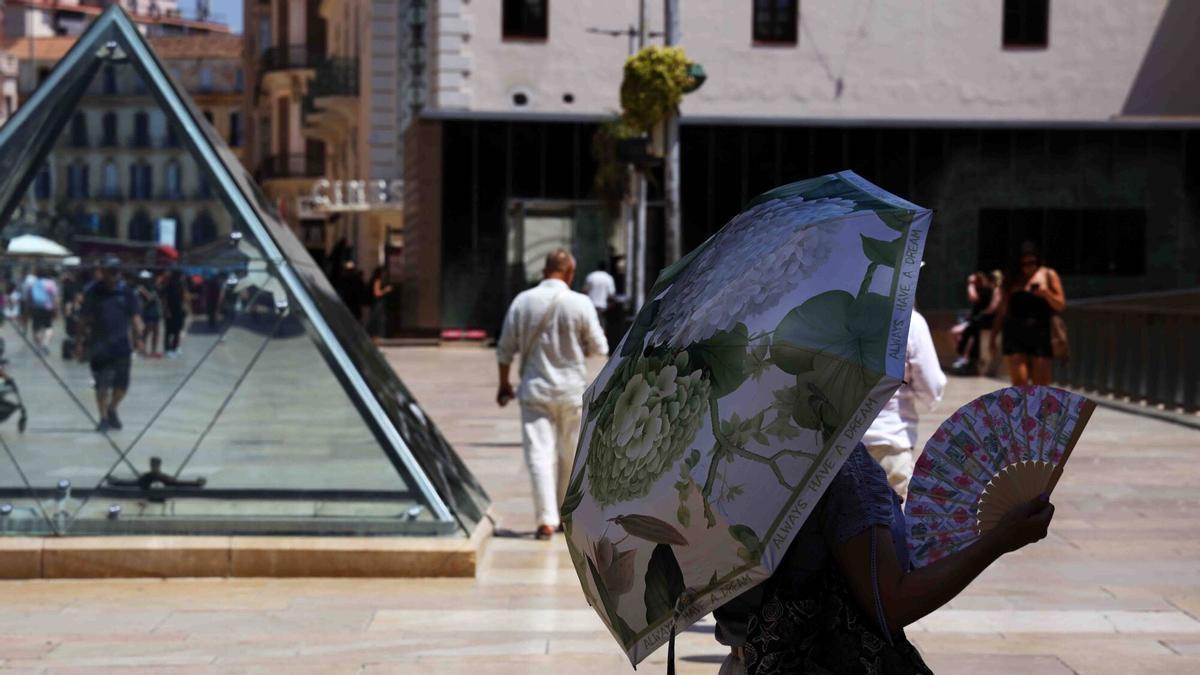 Málaga seguirá en aviso amarillo por calor y terral: cuándo bajarán las temperaturas
