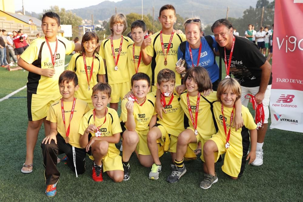 Doblete del Celta en las finales de Samil (