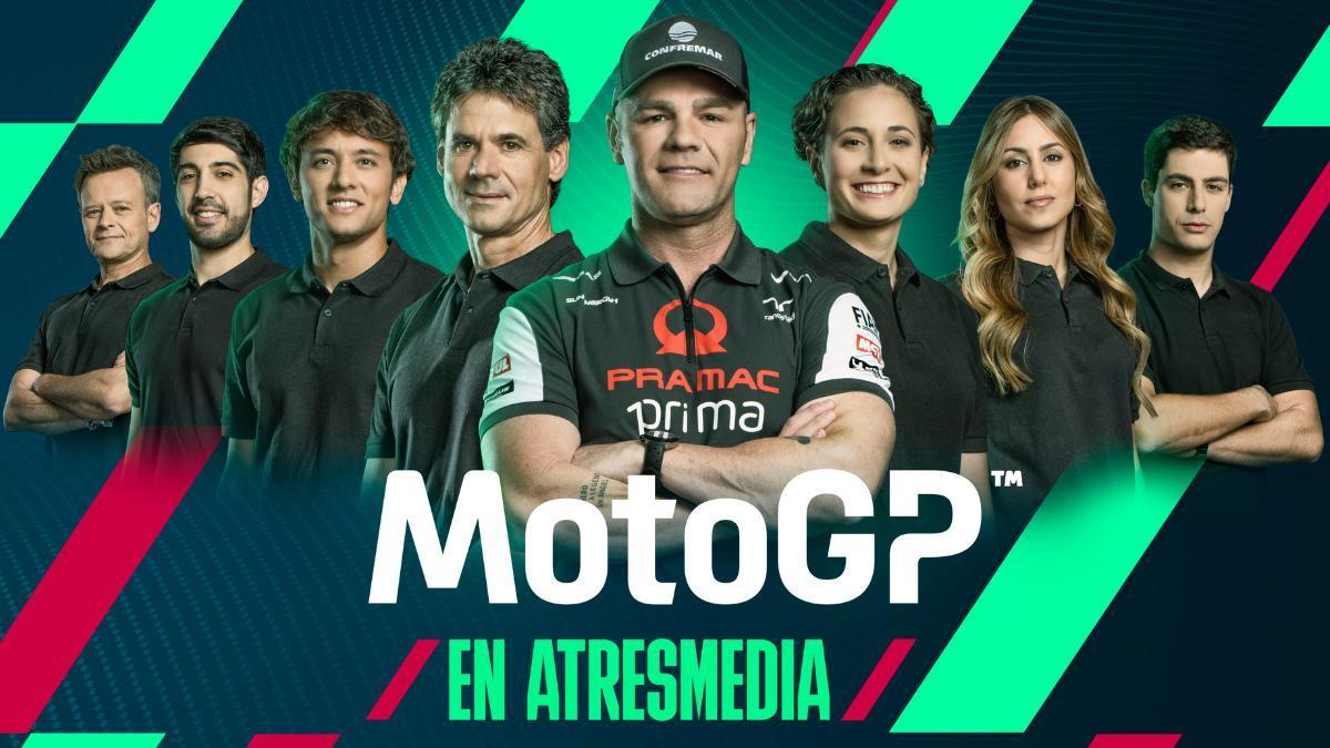 Cartel promocional de MotoGP en Atremesdia