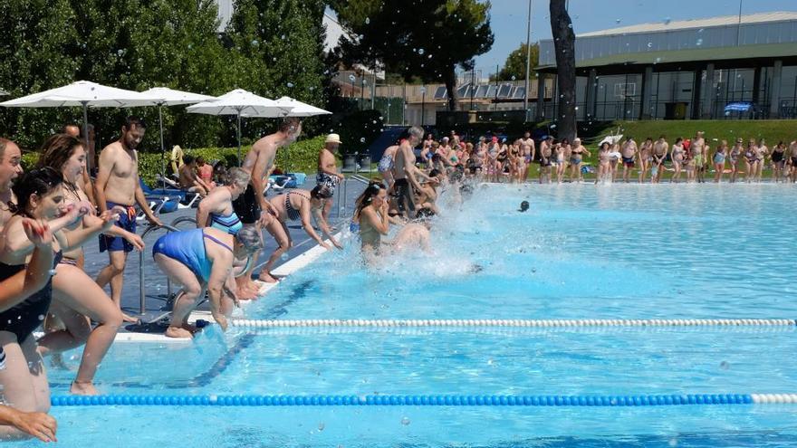 Imatge de la piscina municipal de Figueres.