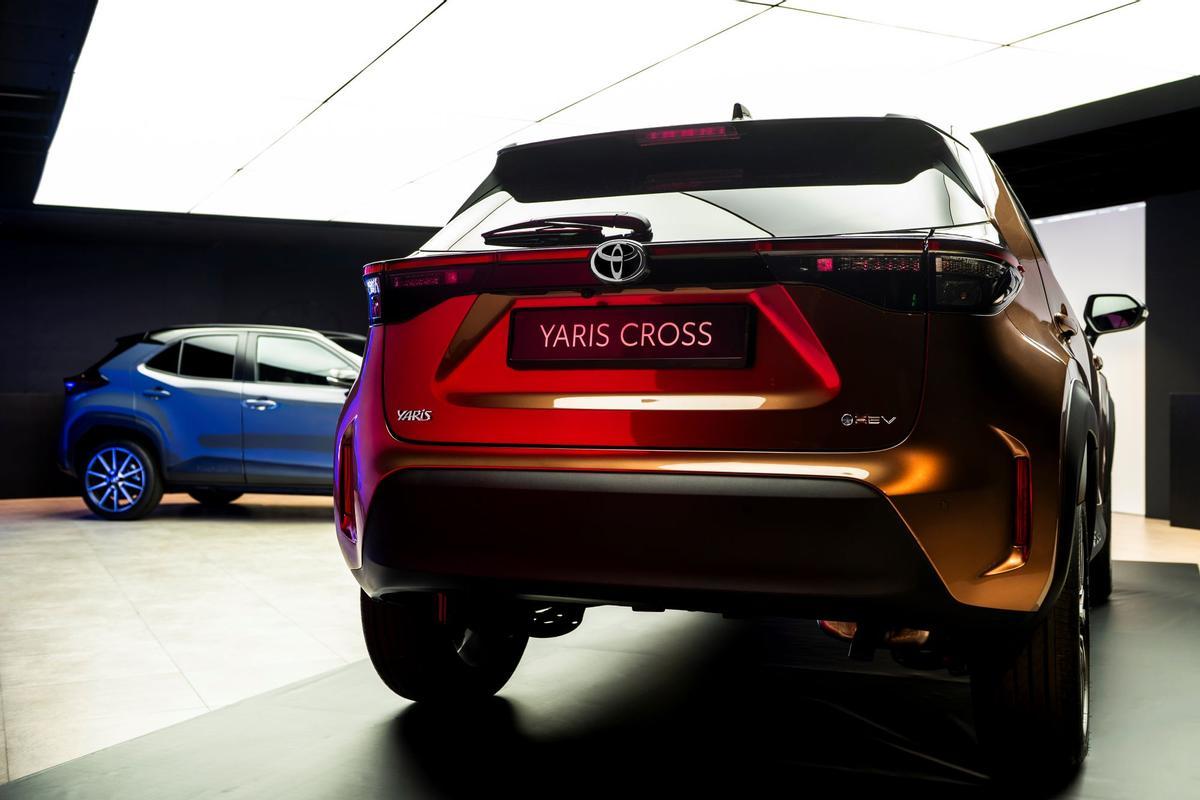 Part posterior del Yaris Cross
