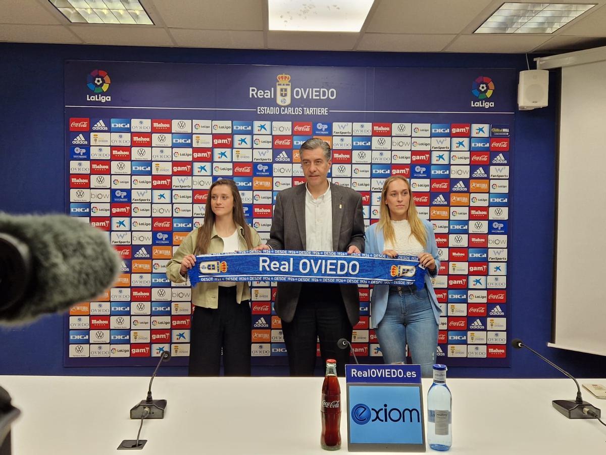 Andrea Suárez, Peláez y María Suárez.