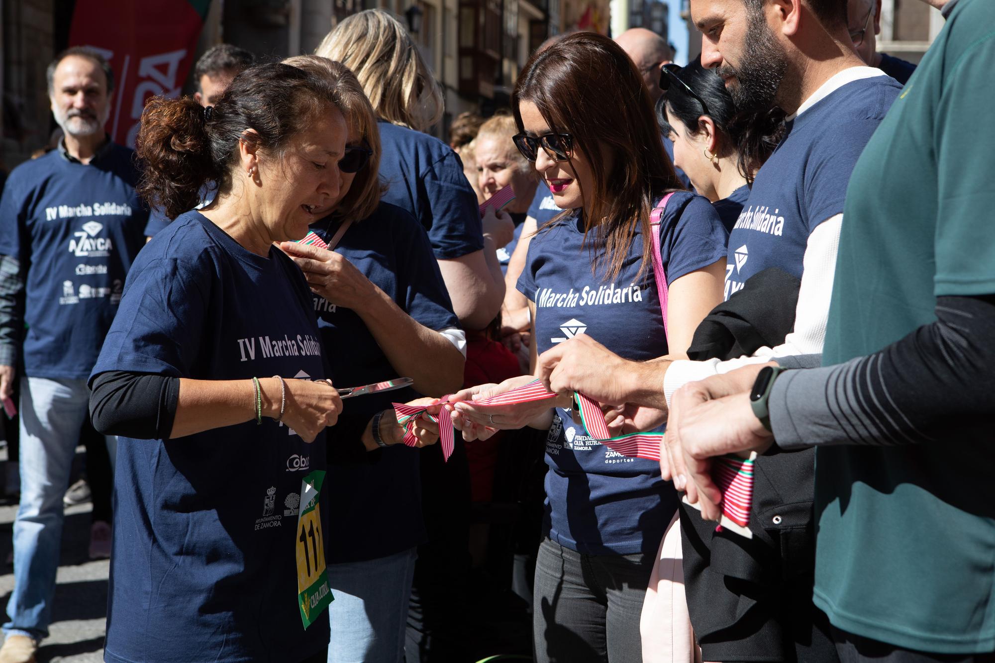 Marcha solidaria de Azayca, Asociación de Ayuda a los Enfermos con Cáncer de Zamora