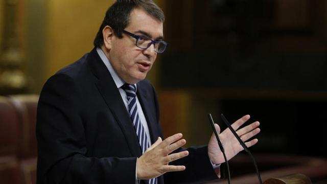 Jordi Jané, en el Congreso de los Diputados, en febrero.