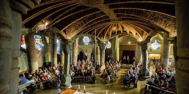 Drons a la Colònia Güell
