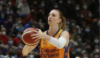 El Valencia Basket confirma la grave lesión de Laura Gil