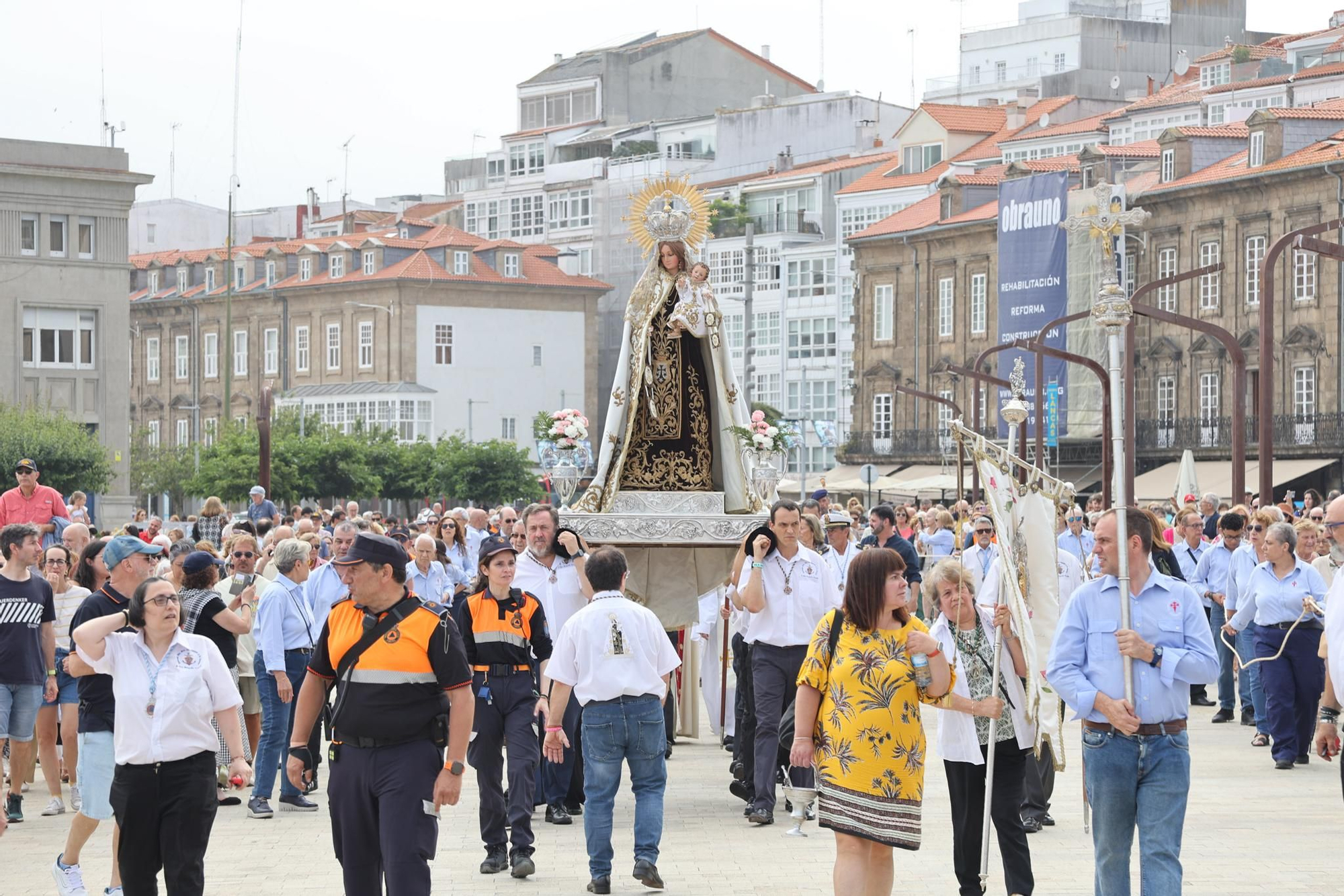 Procesión de la Virgen del Carmen en A Coruña