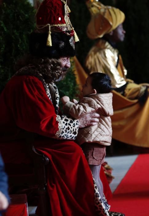 Recepción a los Reyes Magos en el Teatro Campoamor