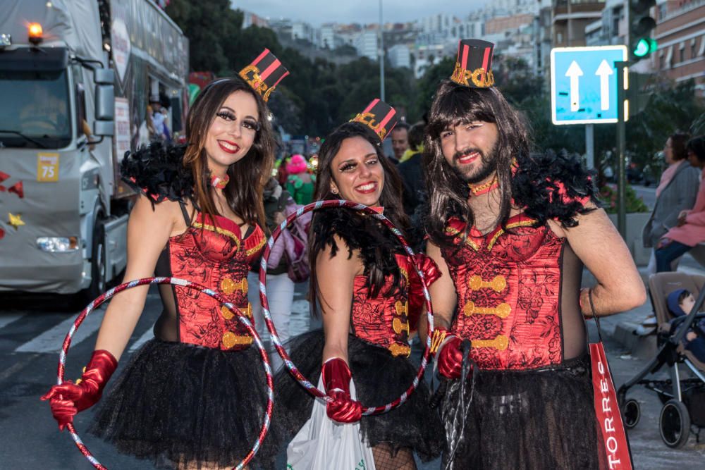 Carnavaleros en la Cabalgata