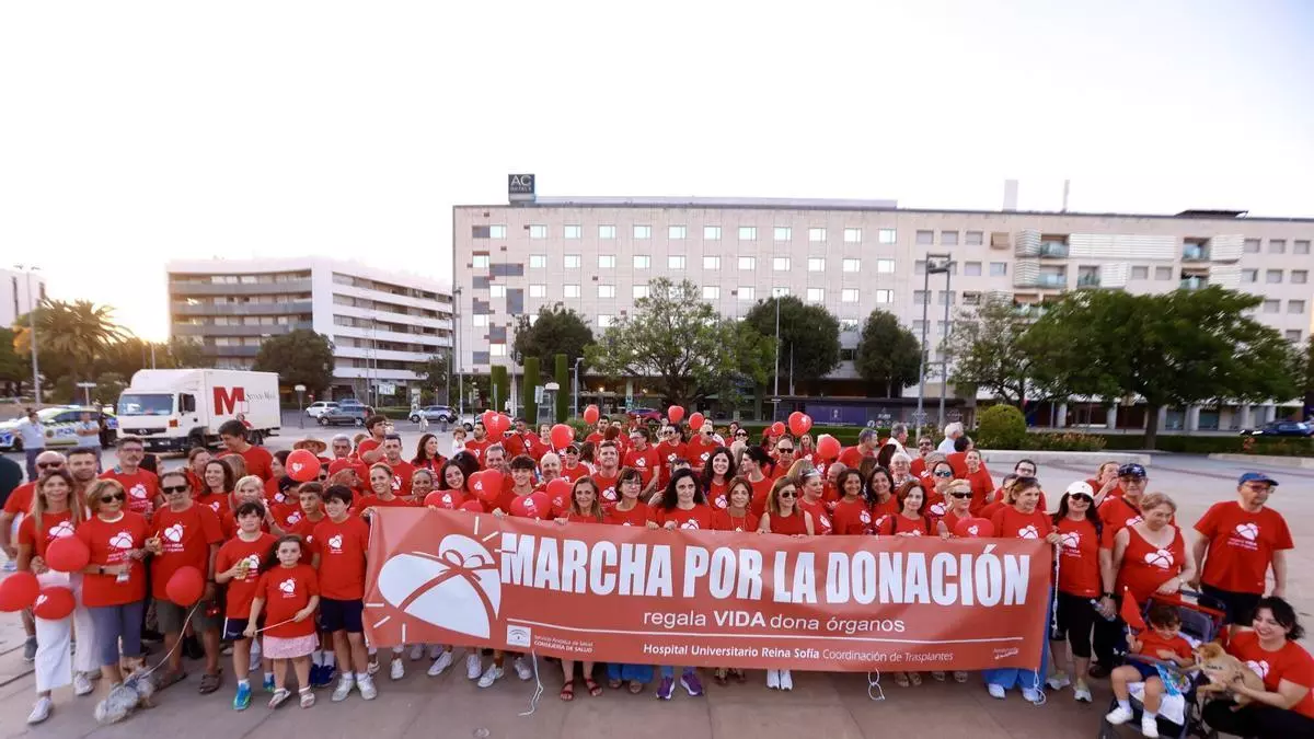 Córdoba celebra su decimoséptima Marcha por la Donación con cerca de 200 participantes