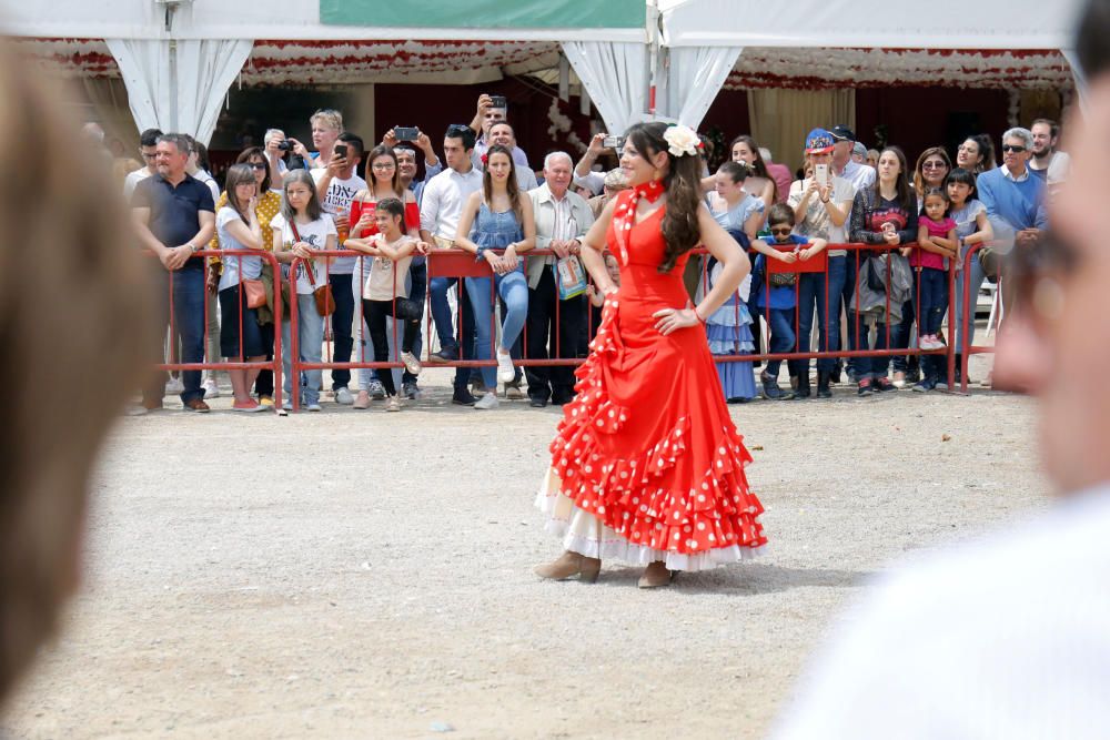 Último día de la Feria de Abril en València