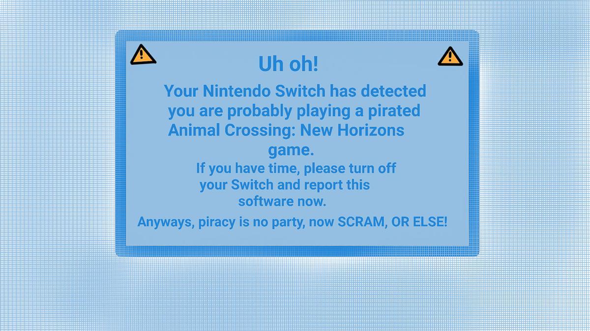 Pantalla de Nintendo Switch.