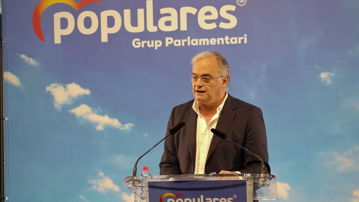 El vicepresidente del grupo popular europeo, Esteban González Pons.
