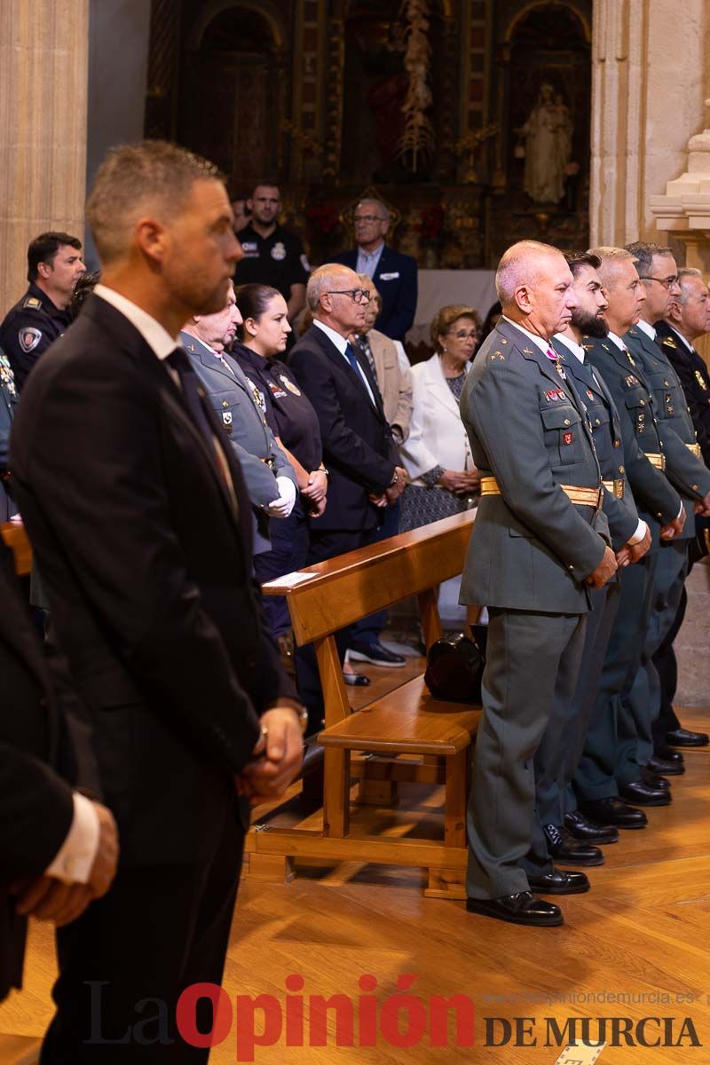 Celebración de la patrona de la Guardia Civil en Caravaca