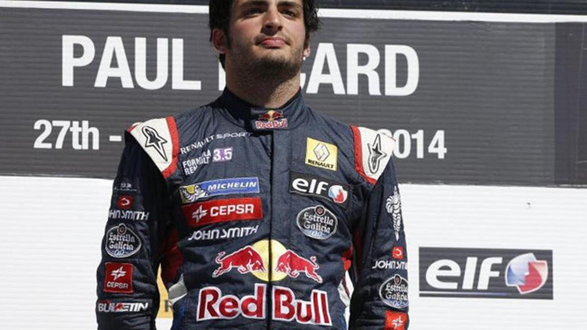 Sainz tiene el título de la Formula Renault 3.5 a tocar