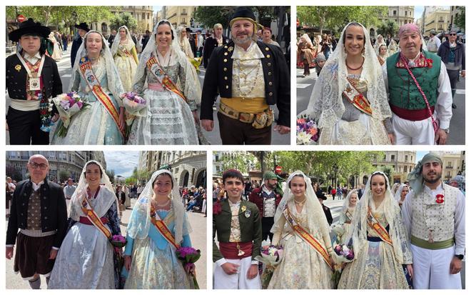 Las comisiones de falla en la Ofrenda a San Vicente Ferrer (3/6)