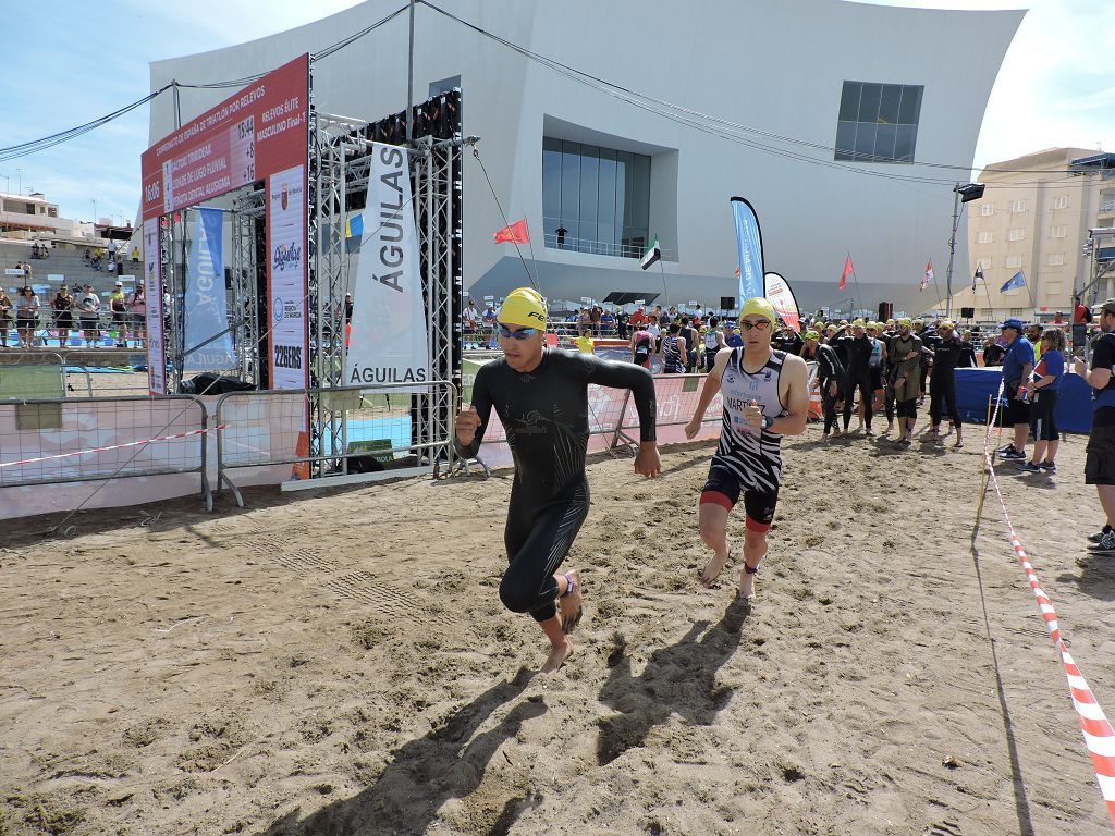 Campeonato de España de Triatlón de relevos en Águilas