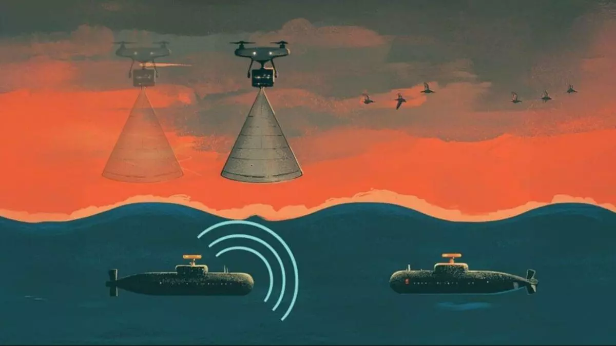 Las señales submarinas se pueden espiar desde el aire: una barrera no tan segura