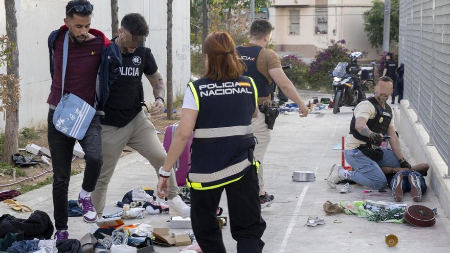 Amplio operativo policial en la Zona Norte de Alicante