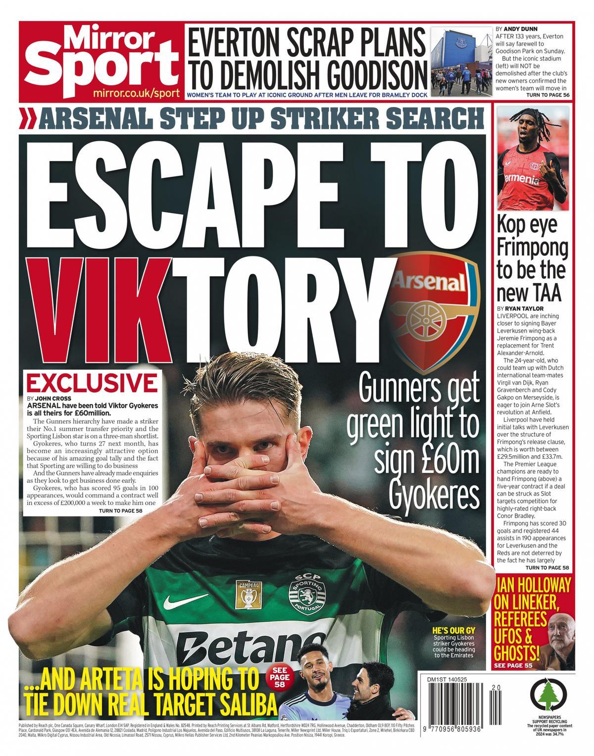 Inglaterra da por cerrado el caso Gyökeres