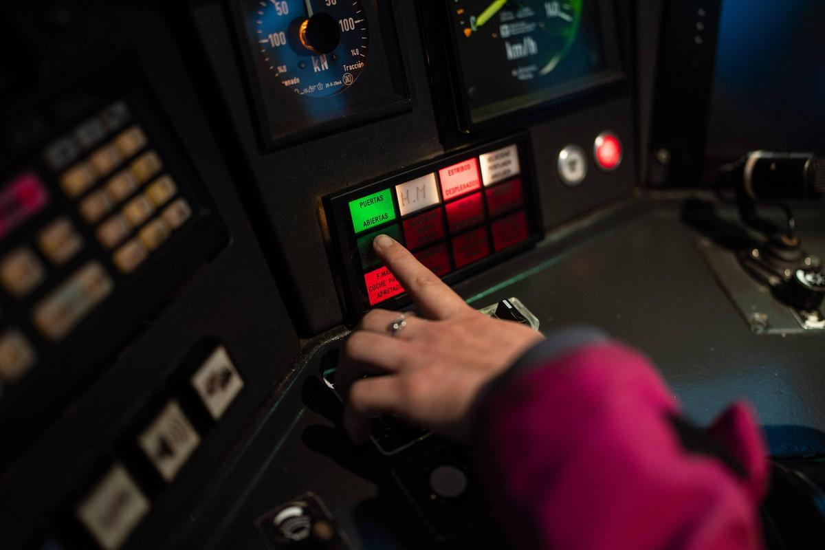 Visita a los talleres de Renfe en Sant Andreu Comtal