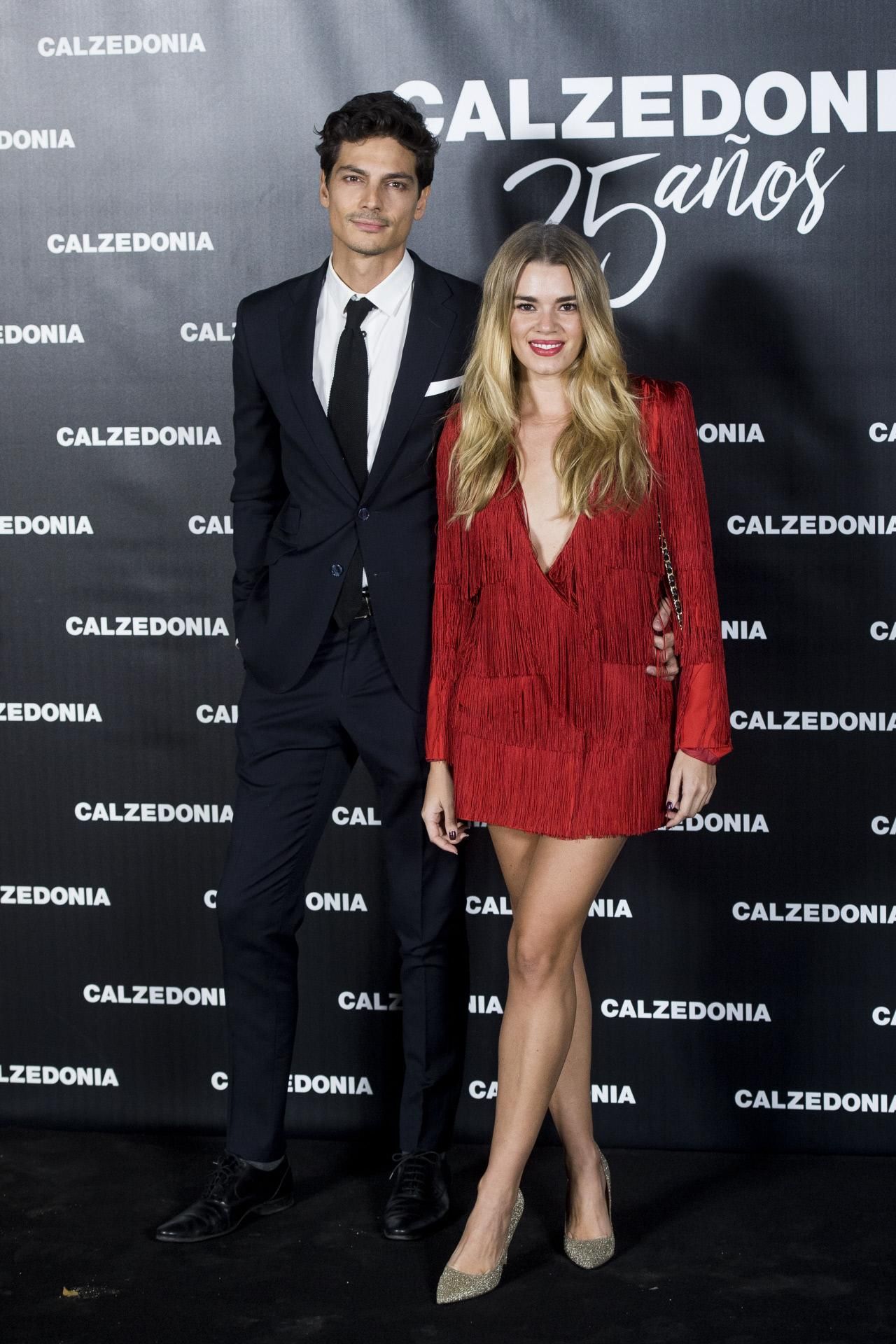 Fiesta 25 aniversario de Calzedonia: Javier de Miguel y Míriam Pérez