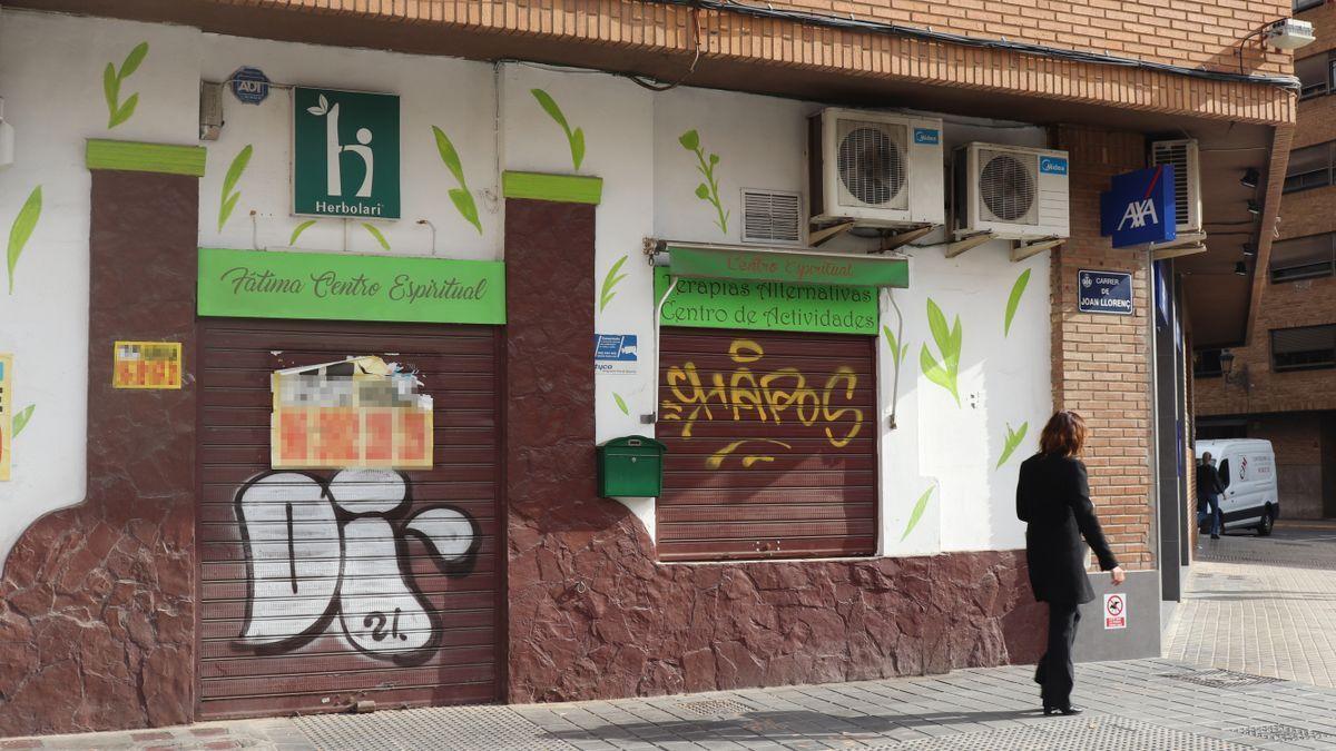 El centro espiritual de terapias alternativas que regentaba la condenada junto a su pareja en València.